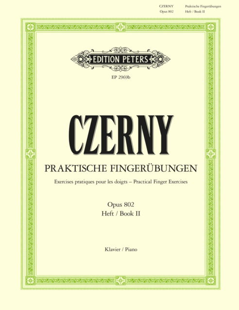 Practical Finger Exercises Op.802 Vol.2 - - Bøger - Edition Peters - 9790014013226 - 12. april 2001