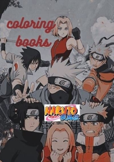 Cover for Naruto Shippuden · Naruto Coloring Books (Paperback Book) (2021)