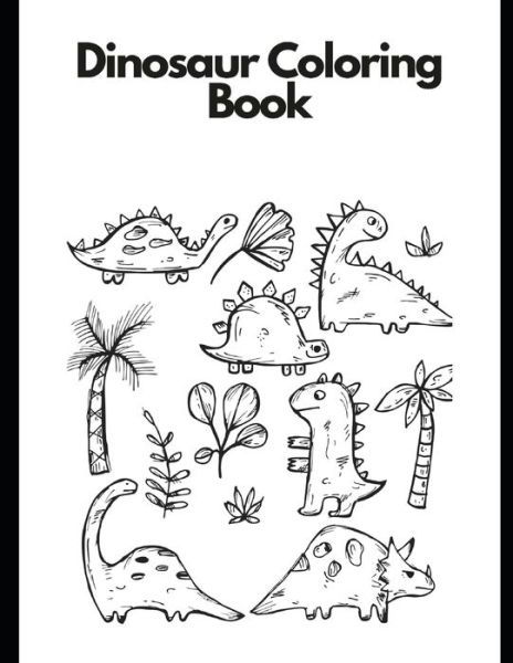 Cover for Mark Riley · Dinosaur Coloring Book (Pocketbok) (2020)