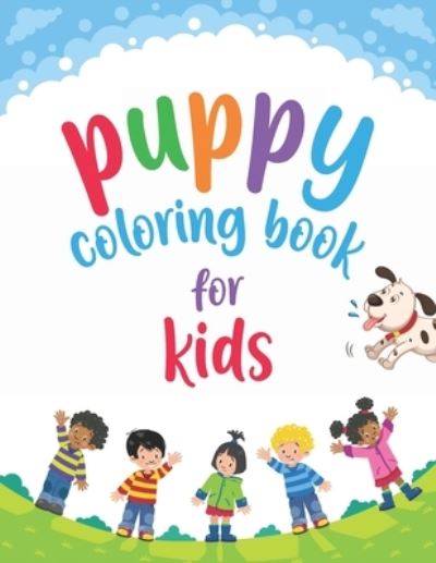 Cover for Ash Publication · Puppy Coloring Book (Paperback Book) (2021)