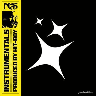 Cover for Nas · Magic (Instrumental Version) (Highlighter Yellow Vinyl) (LP) [Instrumental edition] (2023)