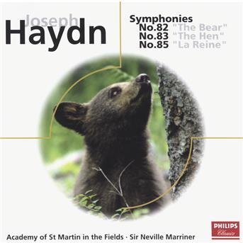 Cover for Sir Neville Marriner · Haydn: Symphony Nos. 82, 83 &amp; 85 (CD)
