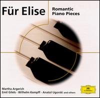 Cover for Aa.vv. · Fur Elise - Romantic Piano Pieces (CD) (1992)