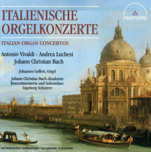 Cover for Italian Organ Concertos / Various (CD) (1999)