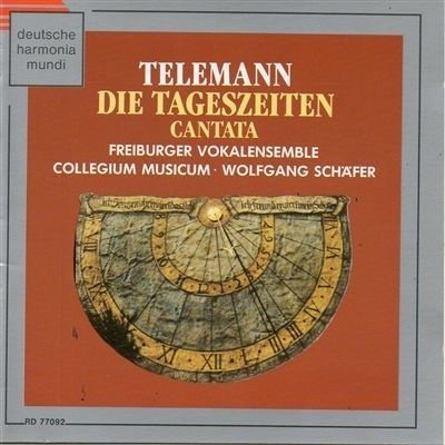 Cover for Georg Philipp Telemann  · Cantata Twv 20: 39 Die Tageszeiten (CD)
