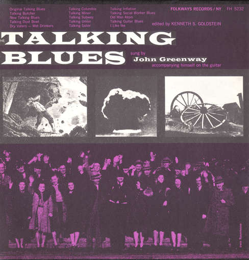 Cover for John Greenway · Talking Blues (CD) (2012)