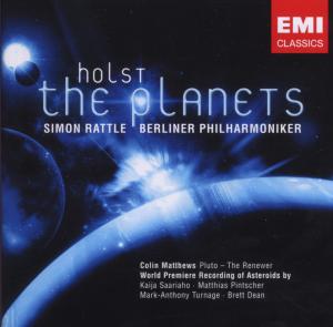 Cover for Holst / Matthews / Berlin Philharmoniker / Rattle · Holst: Planets (CD) (2008)