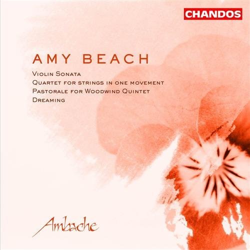 Beach / Ambache Ensemble · Sonata in a Minor for Violin & Piano (CD) (2004)