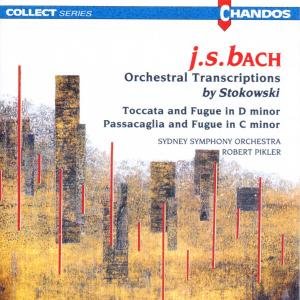 Orchestral Transcriptions - Bach / Stokowski / Piker / Sydney Symphony - Musik - CHANDOS - 0095115653227 - 28. oktober 1992