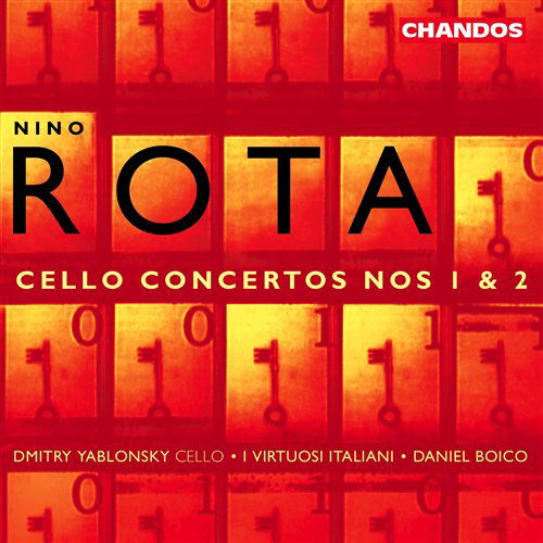 Rota: Cello Concertos 1 & 2 - Yablonskyi, Dmitry / Virtuosi Italiani / Boico, Daniel - Muzyka - CHANDOS RECORDS - 0095115989227 - 1 marca 2001