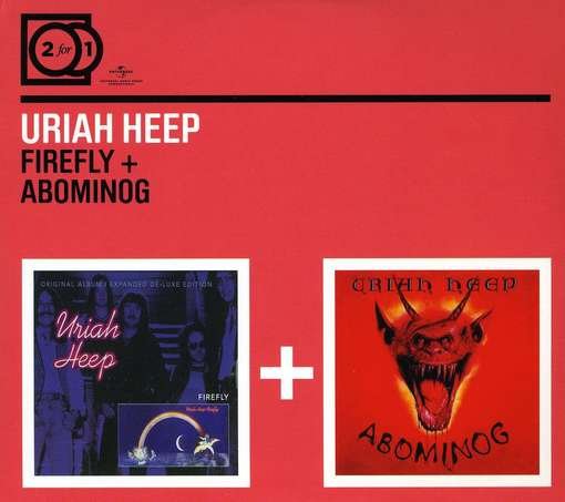 2 for 1: Firefly / Abominog - Uriah Heep - Musikk - UNIVERSAL - 0600753260227 - 10. mai 2010