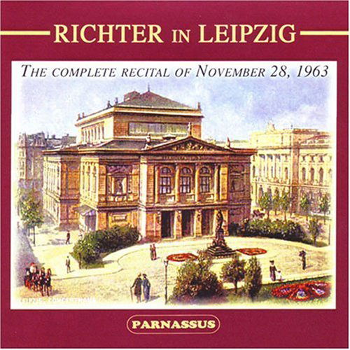Richter in Leipzig-28.11.1963 - Svjatoslav Richter - Musiikki - PARNA - 0606345003227 - perjantai 4. syyskuuta 2015
