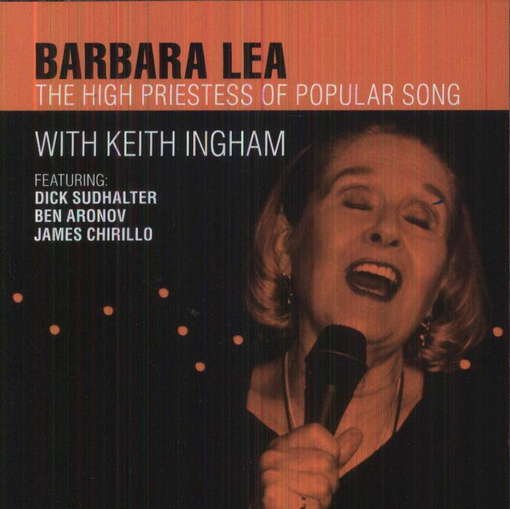 Cover for Barbara Lea · High Priestess Of Popular Song (CD) (2012)