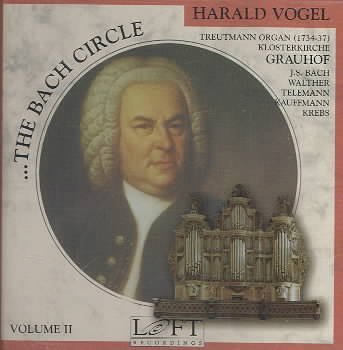 Cover for Bach / Vogel · Bach Circle II (CD) (2001)