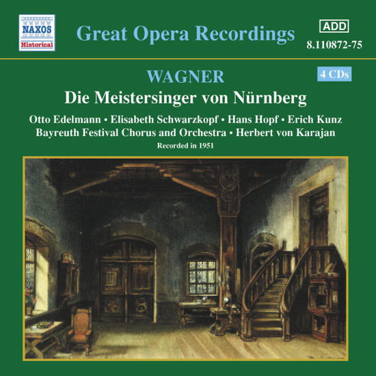 Die Meistersinger Von N#rnberg (Int - Richard Wagner - Music - Naxos Historical - 0636943187227 - April 1, 2003