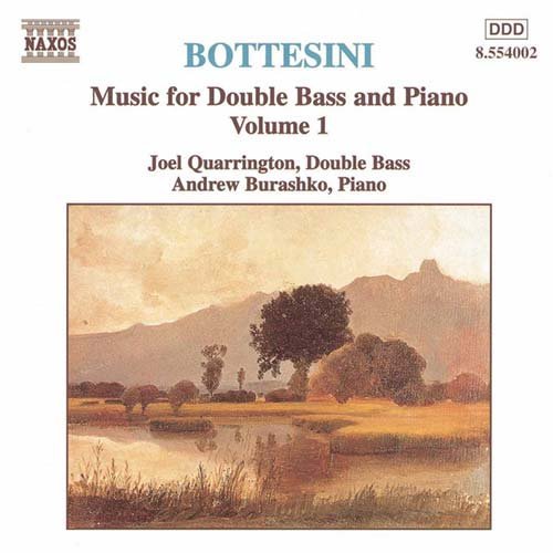 Music for Double Bass & Piano 1 - Bottesini - Musik - NAXOS - 0636943400227 - 6. oktober 2000