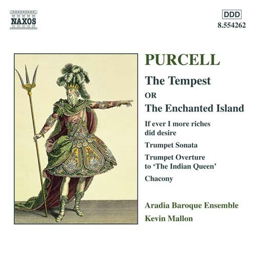 Purcell / The Tempest - Aradia Baroque Ensemble / Mallon - Musiikki - NAXOS - 0636943426227 - tiistai 29. elokuuta 2000