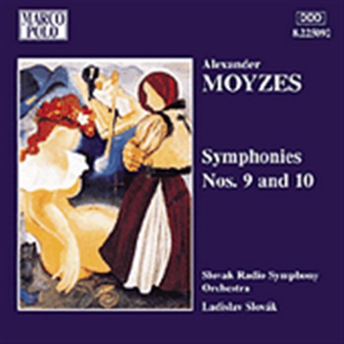 Cover for Moyzes / Slovak / Slovak Rso · Symphonies 9 &amp; 10 (CD) (2002)