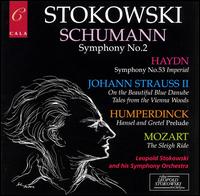 Cover for Stokowski · Prelude to Hansel and Gretel / Sym. No.  53 / Sleigh Ride / Sym. No.  2 / An der schönen blauen Donau Cala Records Klassisk (CD) (2002)