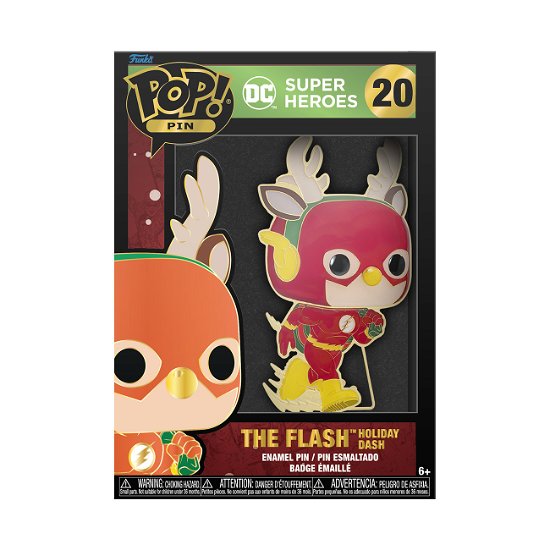 Cover for Funko Pop! Pins: · Dc Holiday - Flash (Badge) (2022)