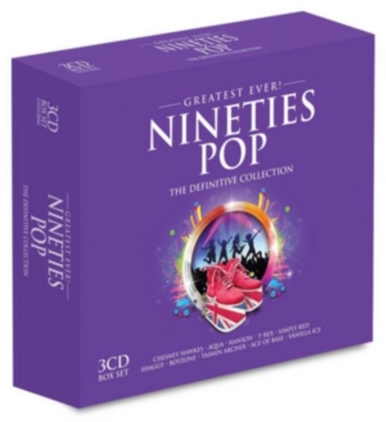 Cover for Various Artists · GREATEST EVER NINETIES POP-Aqua,B8Witched,Lou Bega,Shania Twain,Chumba (CD) (2013)