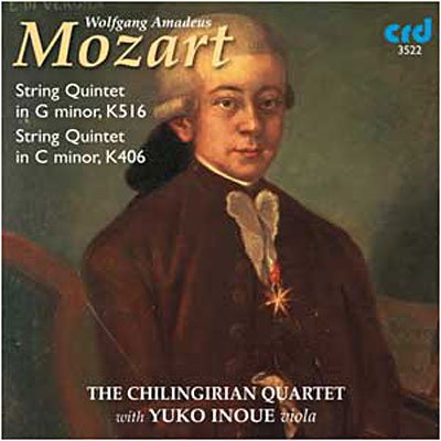 String Quintets - Mozart / Inoue / Chilingirian Quaratet / Sewart - Musik - CRD - 0708093352227 - 10. november 2009