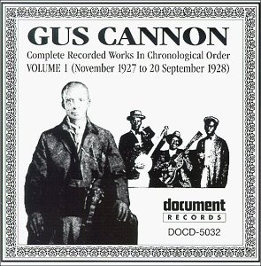 Cover for Gus Cannon · Complete Recorded Works 1 (1927-28) (CD) (1996)