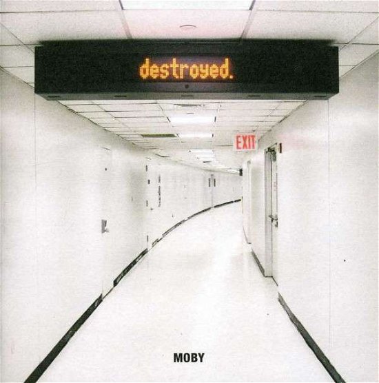 Cover for Moby · Moby-destroyed (CD) (2011)