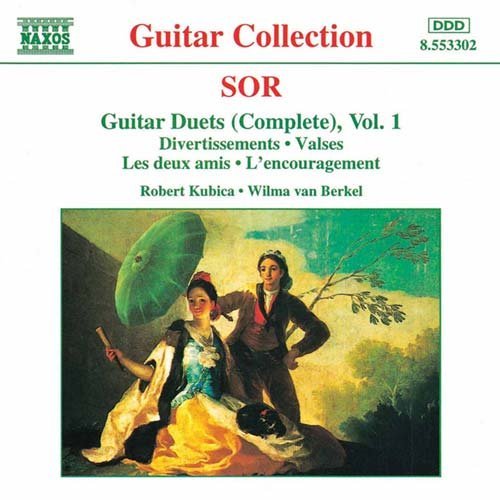 Complete Guitar Duets 1 - Sor / Kubica / Berkel - Musikk - NAXOS - 0730099430227 - 12. desember 1995