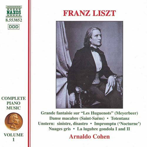 Complete Piano Music 1 - Liszt / Cohen - Musique - NAXOS - 0730099485227 - 10 juin 1997