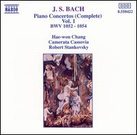 Cover for Bach,j.s. / Chang / Cassovia / Stankovsky · Piano Concertos 1 (CD) (1994)