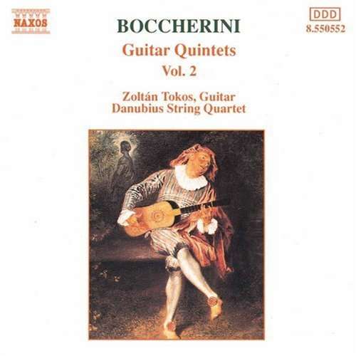 Cover for Boccherini / Tokos / Danubius String Quartet · Guitar Quintets 2 (CD) (1994)