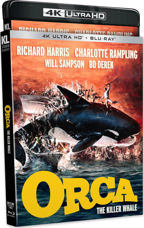 Cover for Orca Aka Orca: the Killer Whale (4K Ultra HD) (2025)