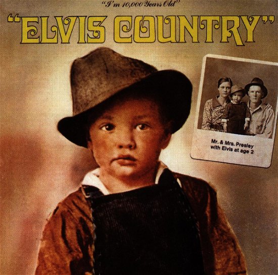 Cover for Elvis Presley · Im 10000 Years Old Country (CD)