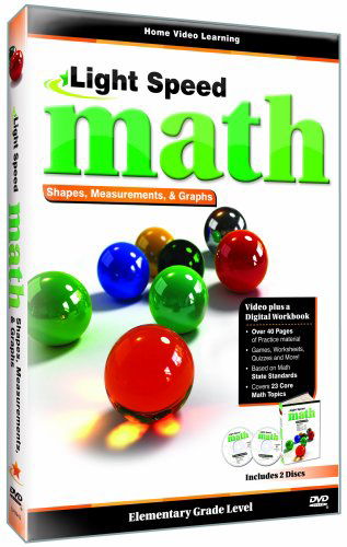 Cover for Light Speed Math: Measurement &amp; Graphs (DVD) (2009)