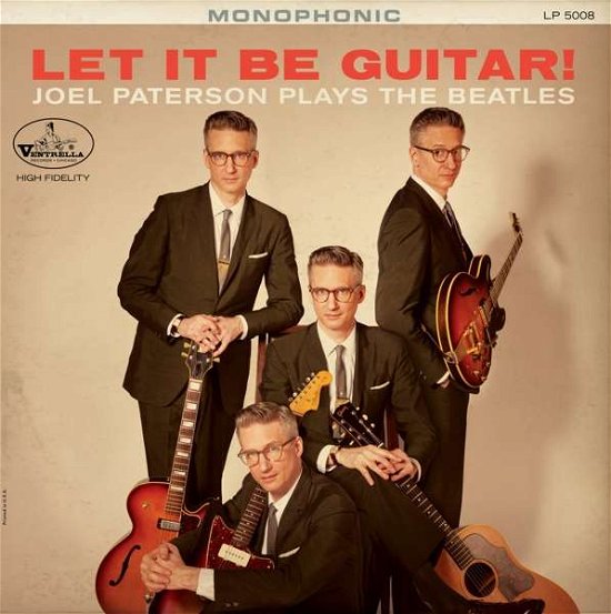 Cover for Joel Paterson · Let It Be Guitar! Joel Paterson Plays the Beatles (CD) (2019)