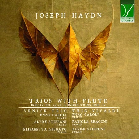 Cover for Venice Trio &amp; Trio Vivaldi · Haydn: Trios with Flute (Hob:xv No. 15-17, London Trios (CD) (2023)