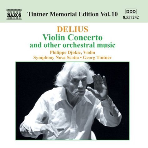 Violin Concerto - Delius / Djokic / Tintner / Symphony Nova Scotia - Musik - NAXOS - 0747313224227 - 18 maj 2004