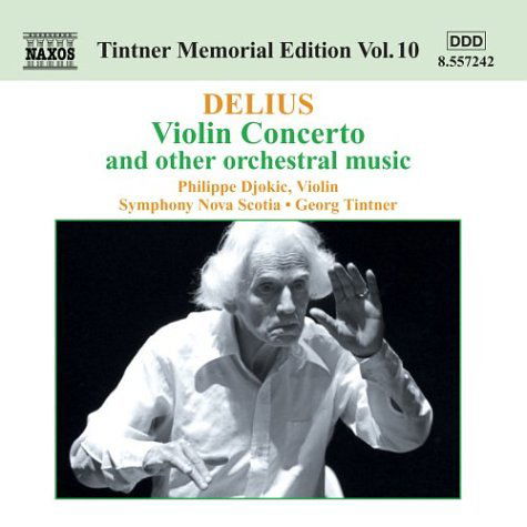 Violin Concerto - Delius / Djokic / Tintner / Symphony Nova Scotia - Musiikki - NAXOS - 0747313224227 - tiistai 18. toukokuuta 2004