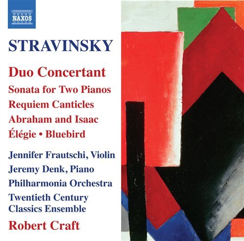 Cover for I. Stravinsky · Duo Concertante / Duo Piano Sonata / Requiem Canticles (CD) (2011)