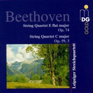 String Quartet in E Flat Major Op 74 - Beethoven / Leipzig String Quartet - Musik - MDG - 0760623085227 - 22 juni 1999