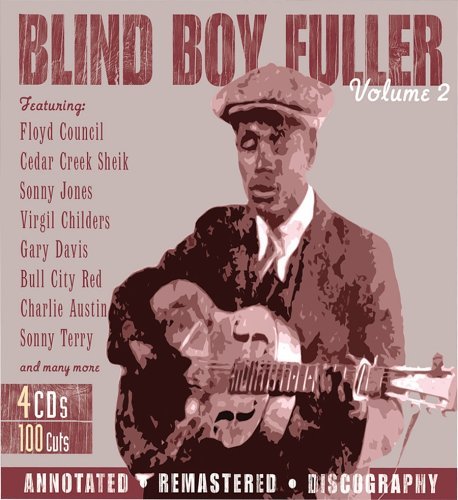 Cover for Blind Boy Fuller · The Man, His music, His legacy Vol2 (CD) [Remastered edition] [Box set] (2019)