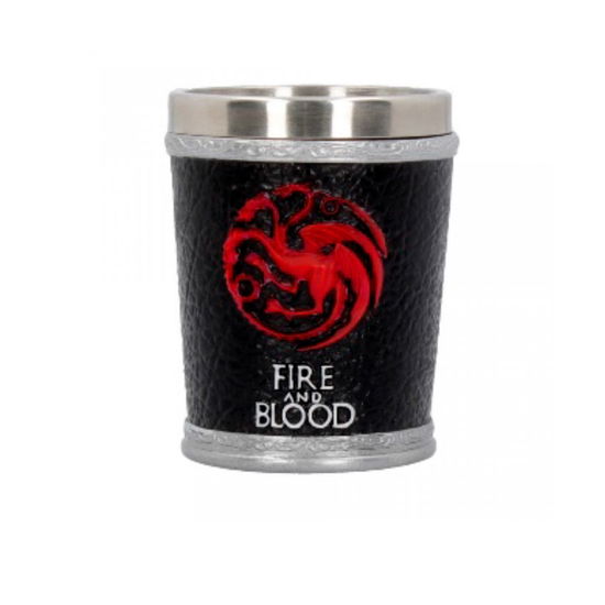 Cover for Game of Thrones · Fire and Blood 7cm - Shot Glass (MERCH) [Black edition] (2019)