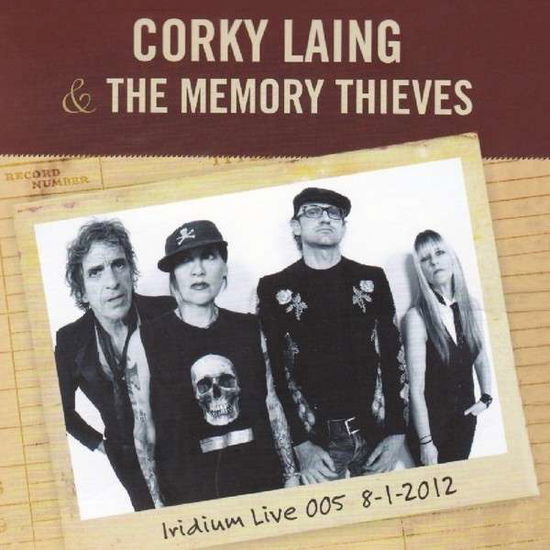 Iridium Live 005 8-1-2012 - Laing,corky & the Memory Thieves - Music - Voiceprint - 0805772060227 - October 15, 2013