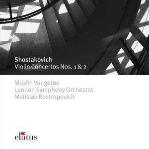 Cover for Vengerov Maxim Rostropowitsch Mstislav · Schostakowitsch: Violinkonzerte 1 &amp; 2 (CD) (2023)
