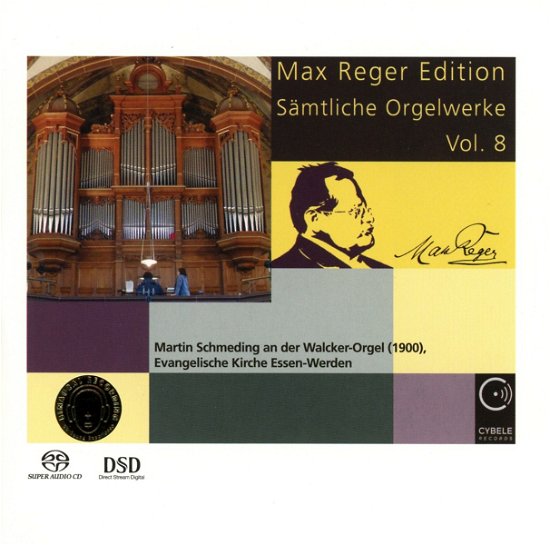 Organ Works Vol.8 - M. Reger - Música - CYBELE - 0809548016227 - 16 de novembro de 2016