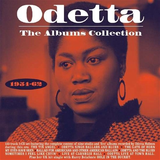 Cover for Odetta · Albums Colletion 1954-62 (CD) (2018)