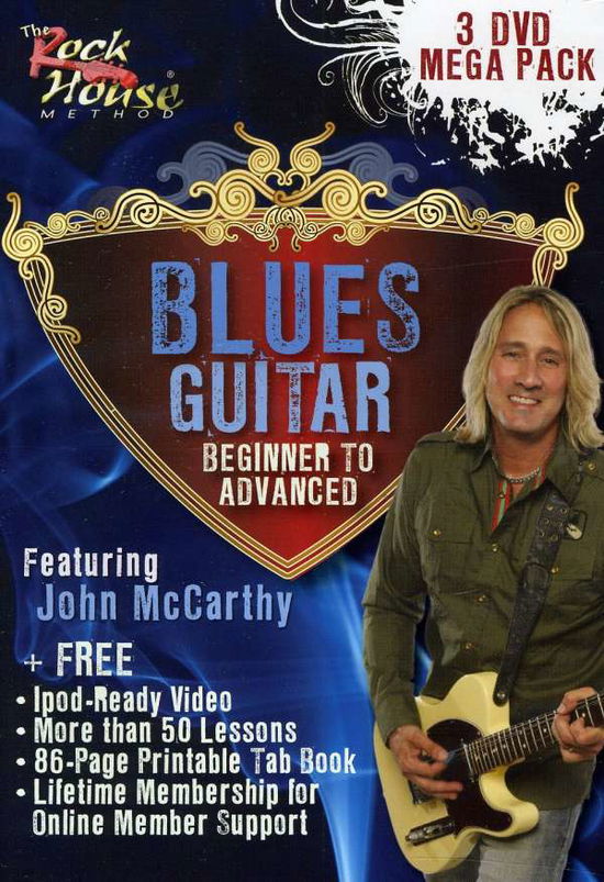 Cover for John Mccarthy · Blues Guitar Mega Pack (DVD) (2011)