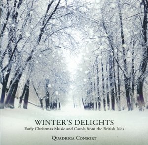 Cover for Quadriga Consort · Winter's Delights - Early Christmas Music and Carols from the British Isles (CD) (2016)