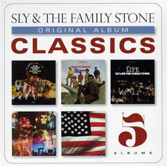 Cover for Sly &amp; the Family Stone · Original Album Classics (CD) [Box set] (2013)
